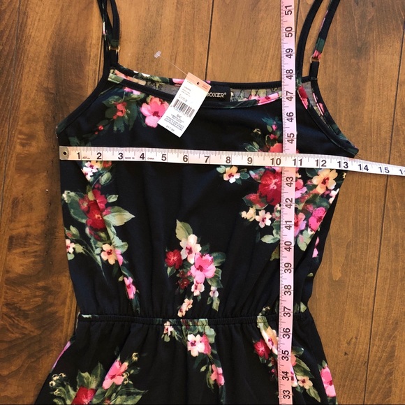 NWT FLORAL PRINT MAXI DRESS - Picture 6 of 8